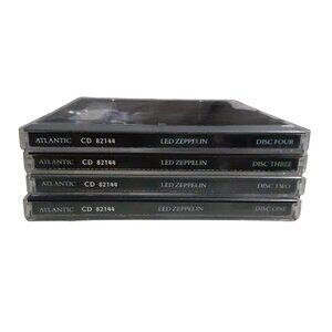 Led Zeppelin 1-4 CD SET (No Box) CDs Only 1990 VG++